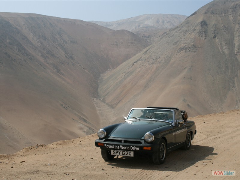 Pan American Highway 30 miles south Camana - Peru