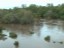 Katherine in Flood from Railway Bridge