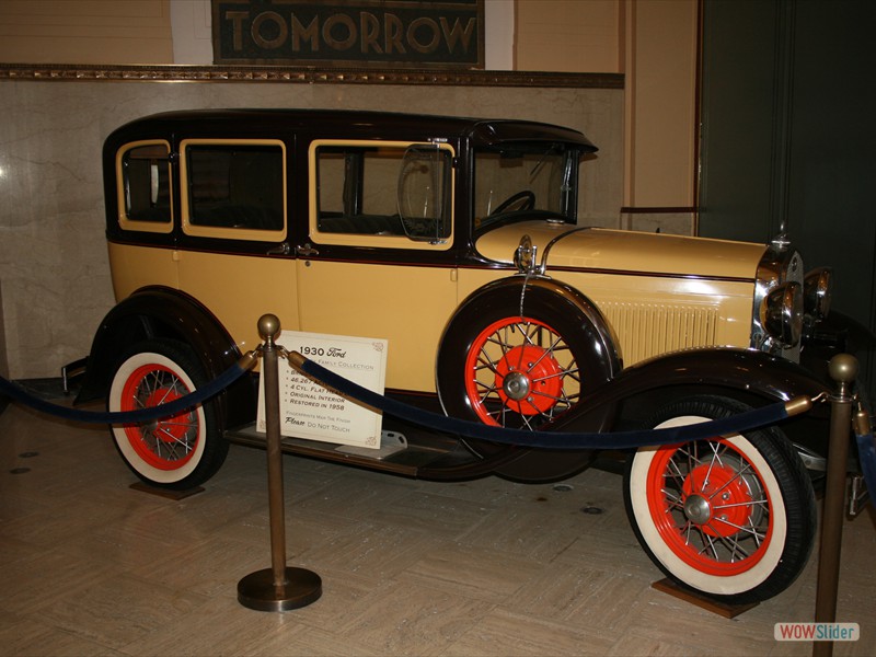 1930 Ford in Drury Family Collection