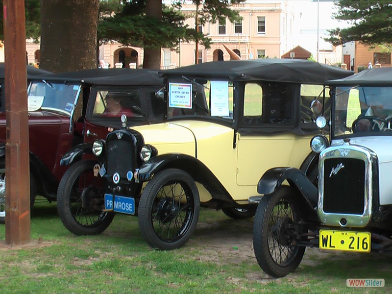 Austin Sevens (Chummy in centre) - Perth